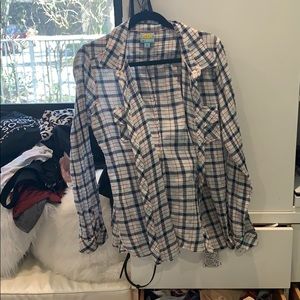 Plaid top